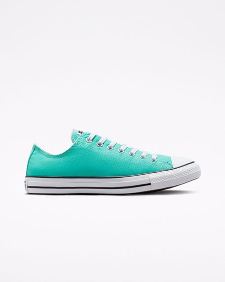 Tenis Converse Chuck Taylor All Star Seasonal Color Cano Baixo Feminino Luz Turquesa | PT T094375